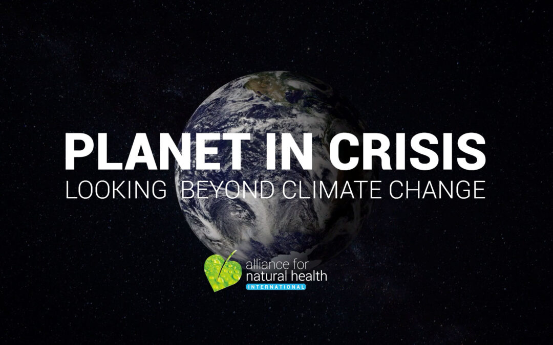 Característica ANH: Planeta em crise - olhando para além das alterações climáticas