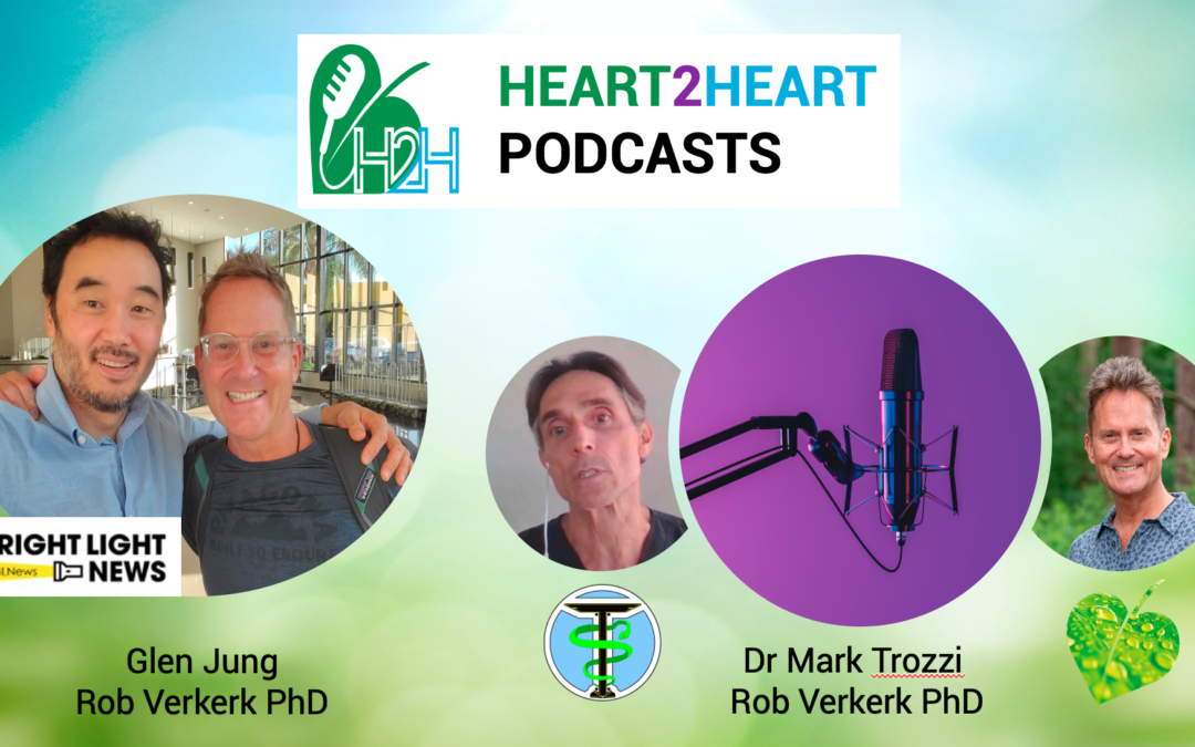 Rob Verkerk PhD em conversa com Glen Jung & Dr Mark Trozzi