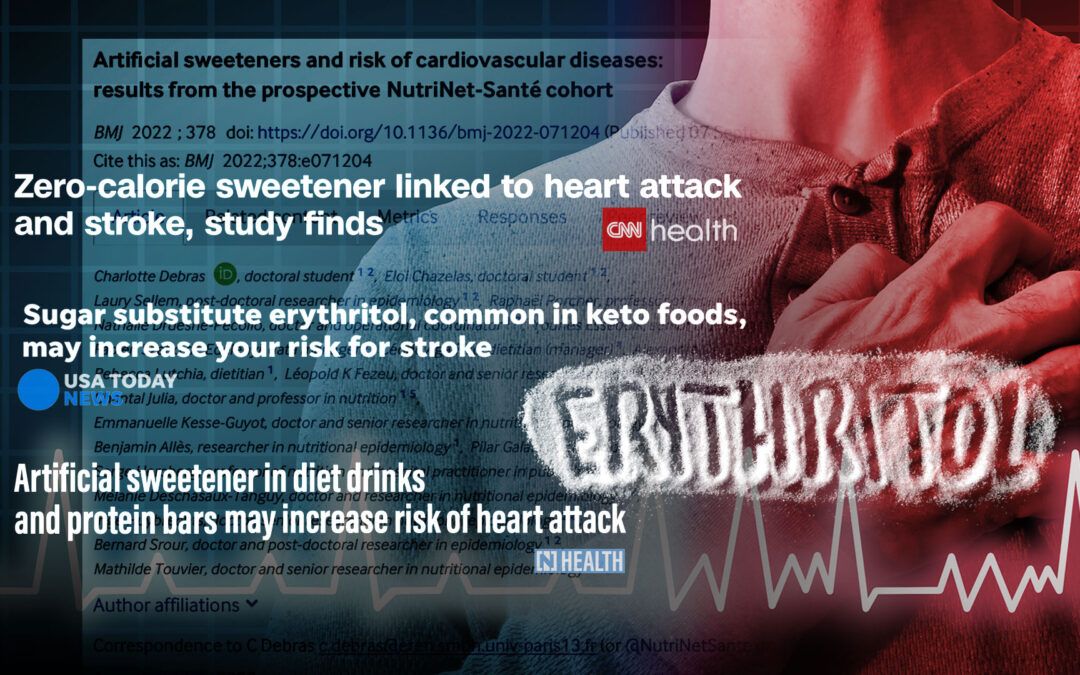 Is the semi-natural sweetener erythritol as bad as aspartame?