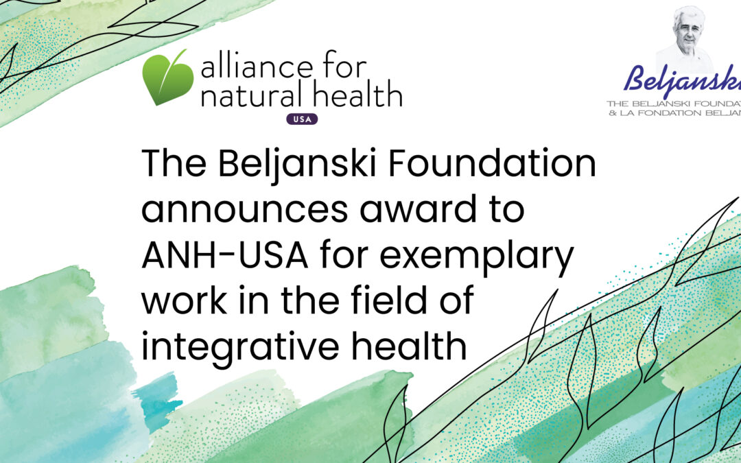 The Beljanski Foundation honours ANH-USA