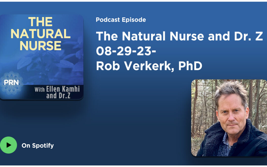 Rob Verkerk PhD falando naturalmente com a Natural Nurse