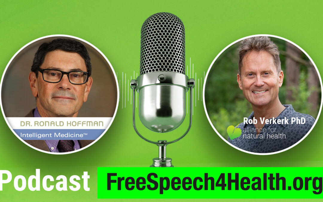 Free speech on health matters: Hoffman and Verkerk discuss