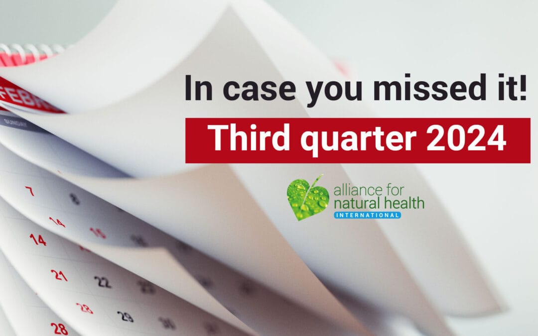 En caso de que se lo haya perdido - Tercer trimestre de 2024